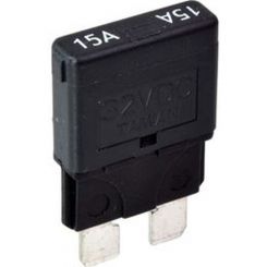 Narva 15 Amp Blue Automatic Resetting Circuit Breaker Pack of 5