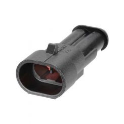 Narva 2 Way Male Amp Super Seal Connector Housing Pack of 10