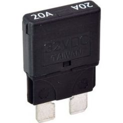 Narva 20 Amp Yellow Automatic Resetting Circuit Breaker Pack of 5