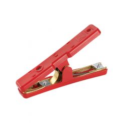 Narva Solid Brass Red Battery Clamp 400A Red