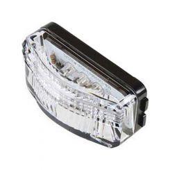 Narva 9-33V 3 LED License Plate Lamp In Black Housing & 0.5M Cable