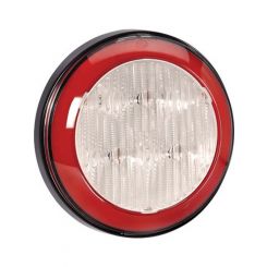 Narva 9-33 Volt Model 43 LED Reverse Lamp White With Red LED Tail Ring