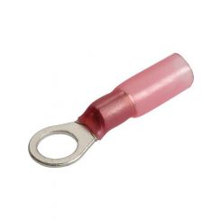 Narva 5.0mm Adhesive Lined Ring Terminal Red Pack of 50