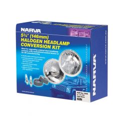 Narva Halogen Headlamp H1 Conversion Kit 5 3/4" High Beam Free Form