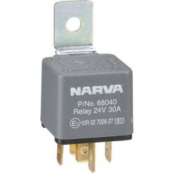 Narva 24V 30A Normally Open 5 Pin Relay With Diode