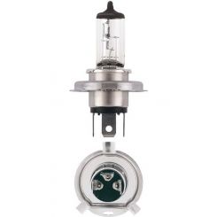 Narva 12V 100/90W P43T Halogen Headlight H4 Globe Pack of 1