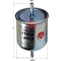 Sakura In-Line Fuel Filter [ref Ryco Z199]