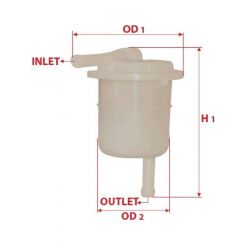 Sakura In-Line Fuel Filter