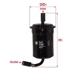 Sakura In-Line Fuel Filter
