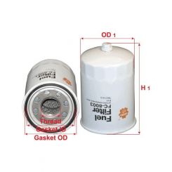 Sakura Spin-On Fuel Filter [ref Ryco R15]