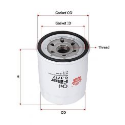 Sakura Spin-On Oil Filter [ref Ryco Z419, Z435]