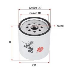 Sakura Spin-On Oil Filter