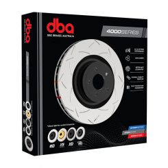 DBA 4000 T3 Slotted Disc Brake Rotor (Single) 301.5mm