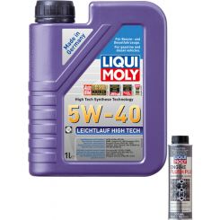 Liqui Moly Leichtlauf High Tech 5W-40 1L + Silver Service Kit
