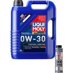 Liqui Moly Synthoil Longtime Plus 0W-30 5L + Silver Service Kit