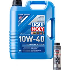 Liqui Moly Super Leichtlauf 10W-40 5L + Silver Service Kit