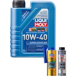 Liqui Moly Super Leichtlauf 10W-40 1L + Gold Service Kit