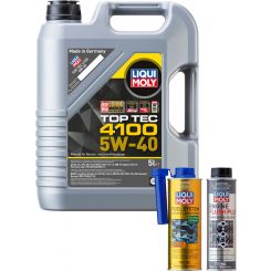 Liqui Moly Top Tec 4100 5W-40 5L + Gold Service Kit