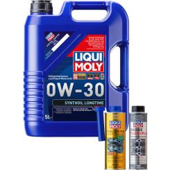 Liqui Moly Synthoil Longtime Plus 0W-30 5L + Gold Service Kit