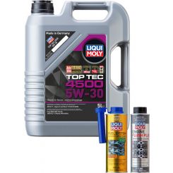 Liqui Moly Top Tec 4500 5W-30 5L + Gold Service Kit