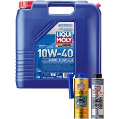 Liqui Moly Super Leichtlauf 10W-40 20L + Gold Service Kit