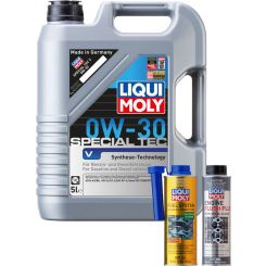 Liqui Moly Special Tec V 0W-30 5L + Gold Service Kit
