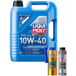 Liqui Moly Super Leichtlauf 10W-40 5L + Gold Service Kit