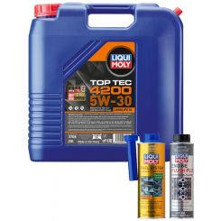 Liqui Moly Top Tec 4200 5W-30 20L + Gold Service Kit