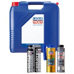 Liqui Moly MoS2 Leichtlauf 20W-50 20L + Platinum Service Kit