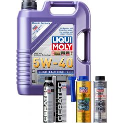Liqui Moly Leichtlauf High Tech 5W-40 5L + Platinum Service Kit