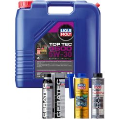 Liqui Moly Top Tec 4500 5W-30 20L + Platinum Service Kit