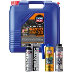 Liqui Moly Top Tec 4200 5W-30 20L + Platinum Service Kit