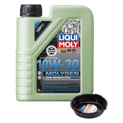 LIQUI MOLY Molygen New Generation 10W-30 1L + 6L Drip Tray