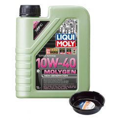 LIQUI MOLY Molygen New Generation 10W-40 1L + 6L Drip Tray