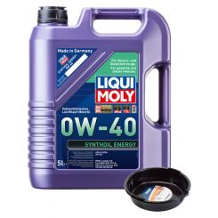 LIQUI MOLY Synthoil Energy 0W-40 5L + 6L Drip Tray