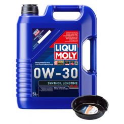 LIQUI MOLY Synthoil Longtime Plus 0W-30 5L + 6L Drip Tray