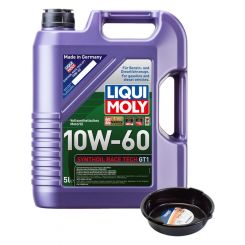 LIQUI MOLY Synthoil Race Tech GT1 10W-60 5L + 6L Drip Tray