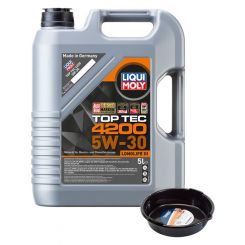 LIQUI MOLY Top Tec 4200 5W-30 5L + 6L Drip Tray