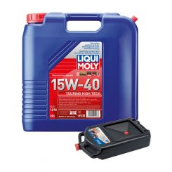 LIQUI MOLY Touring High Tech 15W-40 20L + 8L Drip Tray