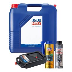 LIQUI MOLY Special Tec V 0W-30 20L Gold Service Kit + 8L Drip Tray