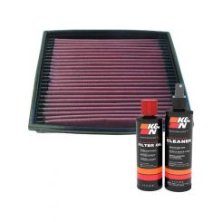 K&N Air Filter 33-2013 + Recharge Kit