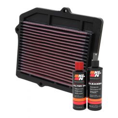 K&N Air Filter 33-2025 + Recharge Kit