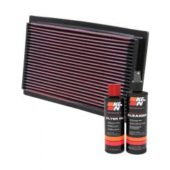 K&N Air Filter 33-2029 + Recharge Kit