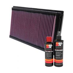K&N Air Filter 33-2031-2 + Recharge Kit