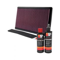 K&N Air Filter 33-2035 + Recharge Kit