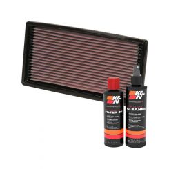 K&N Air Filter 33-2042 + Recharge Kit