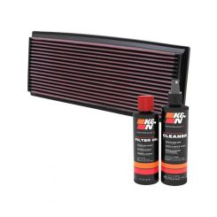 K&N Air Filter 33-2046 + Recharge Kit