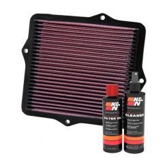 K&N Air Filter 33-2047 + Recharge Kit