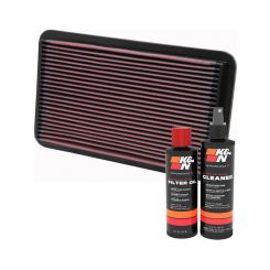 K&N Air Filter 33-2052 + Recharge Kit