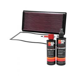 K&N Air Filter 33-2062-1 + Recharge Kit